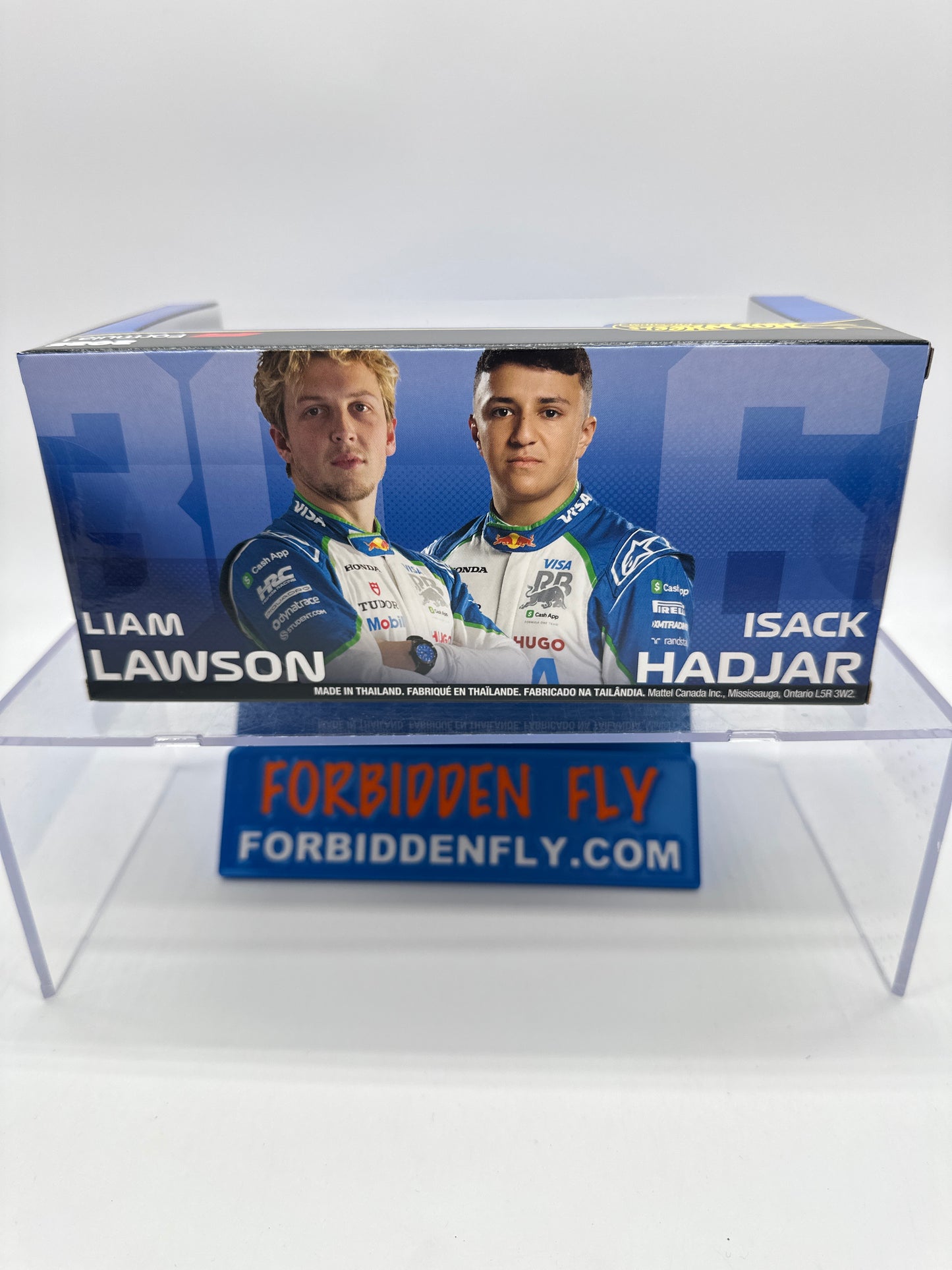 Hot Wheels 2025 Formula 1 Premium Series - Two Pack - Visa Cash App Racing Bulls Formula 1 One (F1) Team (#6 Isack Hadjar & Liam Lawson)
