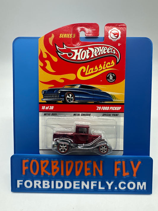 Hot Wheels Classics CHASE - Series 5 #18 of 30 - Red ‘29 Ford Pickup