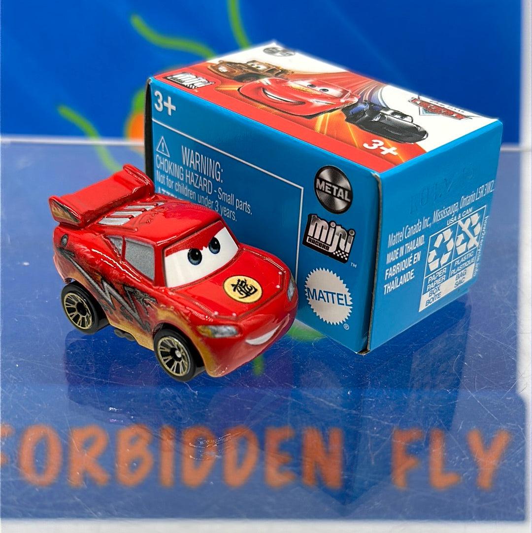 Disney Pixar Cars Movie Metal Mini Racers - 2022 Series 2 #13 - Dragon Lightning McQueen (unopened)