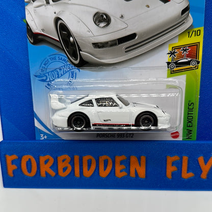Hot Wheels 2021 Factory Stickered - Porsche 993 GT2 - White