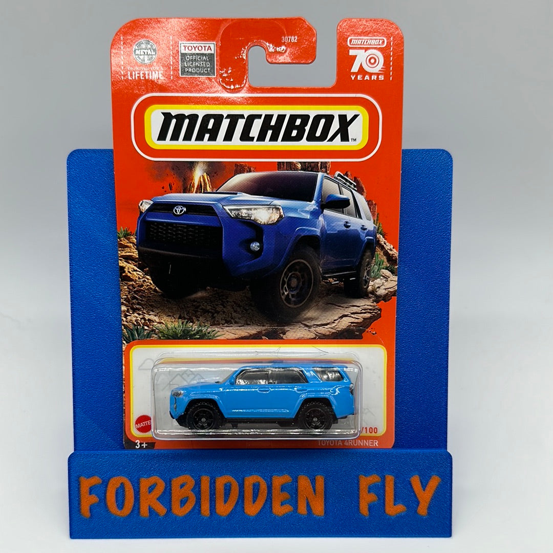Matchbox Mainline - 70 Years - Blue Toyota 4Runner