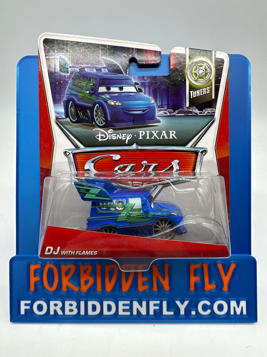 Disney Pixar Cars Movie - Tuners Series - DJ with Flames
