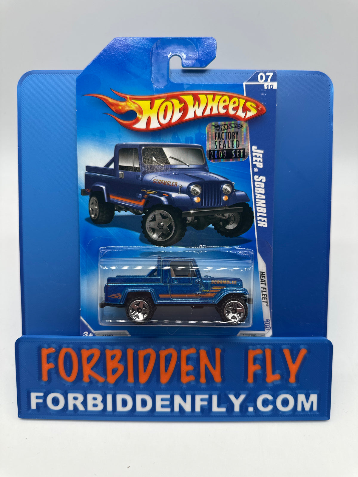Hot Wheels Mainline - 2009 Factory Stickered - Heat Fleet Series - Jeep Scrambler - Lot Of 3