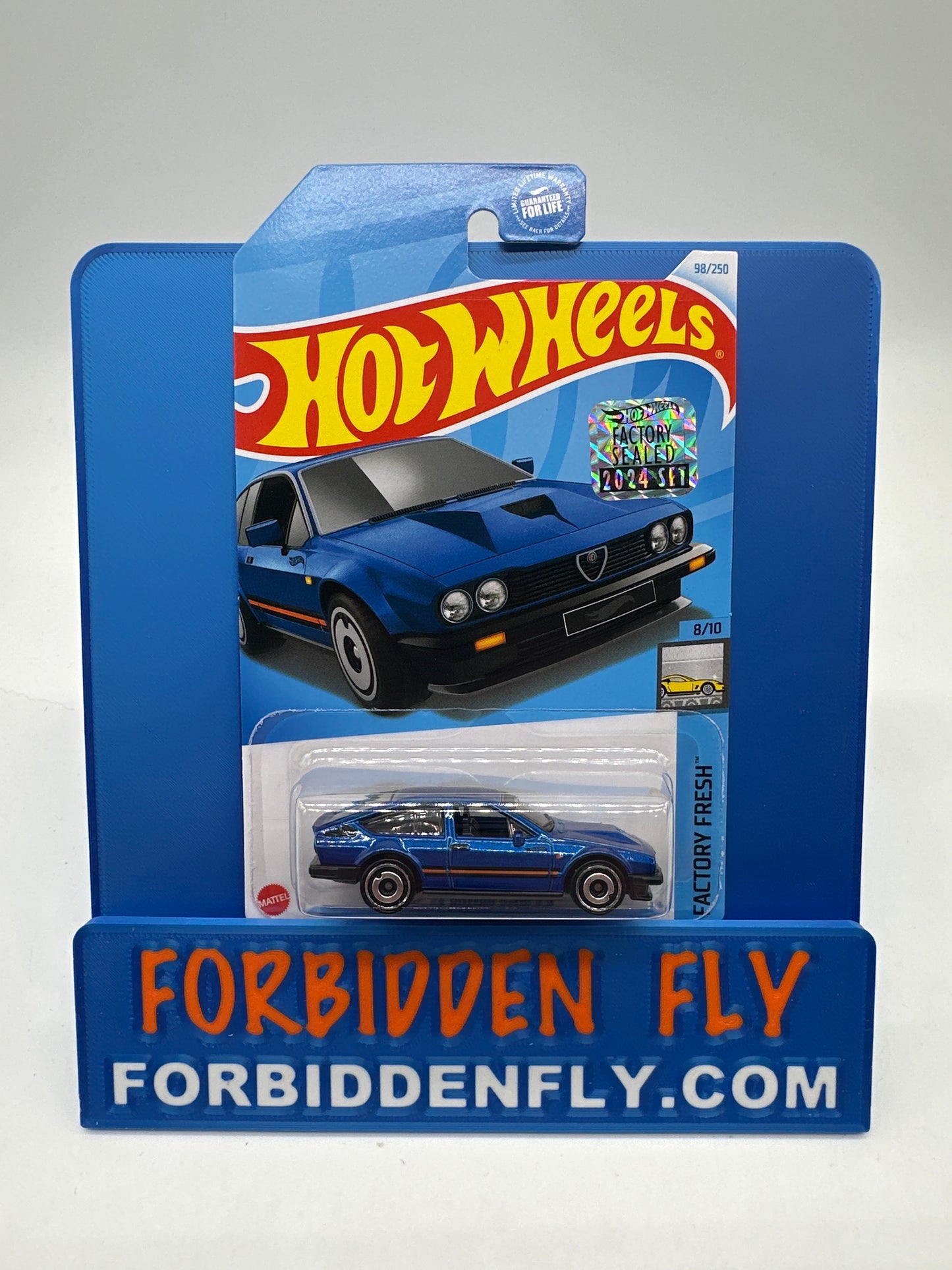 Hot Wheels Mainline - Factory Stickered 2024 - Alfa Romeo GTV6 3.0 - Lot Of 2