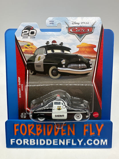 Disney Pixar Cars Movie - 20 Year Anniversary Release - Sheriff