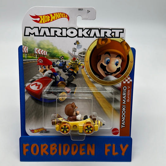 Hot Wheels Mario Kart - Character Kart - Tanooki Mario and Bumble V