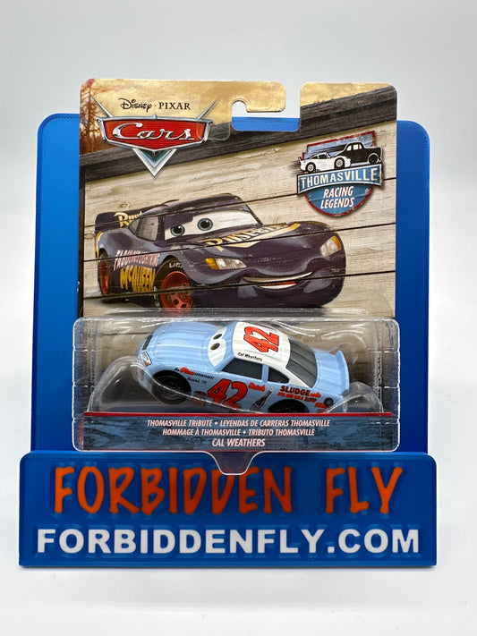 Disney Pixar Cars Movie - Thomasville Racing Legends Tribute Series - #42 Cal Weathers