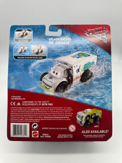 Disney Pixar Cars Movie - Cars 3 Splash Racers - Dr. Damage