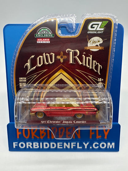 GreenLight - 2026 Hobby Exclusive Artisan Collection Lowrider - #2020001 - Michael Heralda Adlar58 Design 1963 Chevrolet Impala Lowrider - Chase Edition