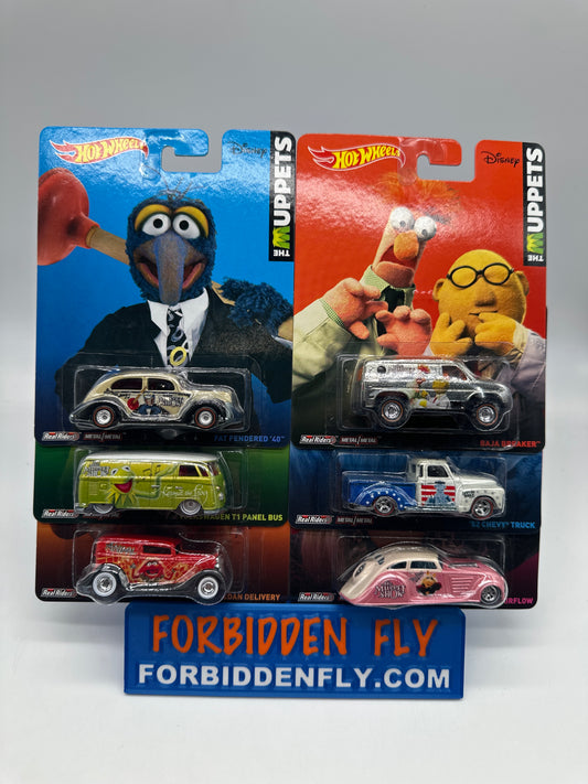 Hot Wheels Premium - Pop Culture 2014 - The Muppets Series - Set of 6