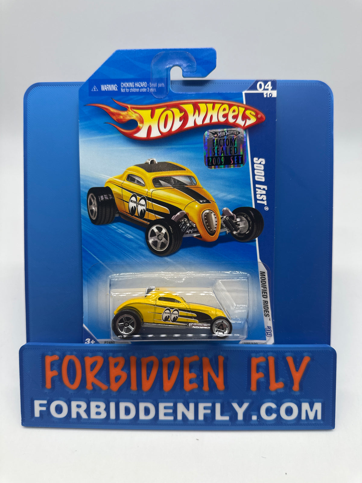 Hot Wheels Mainline - 2009 Factory Stickered - Modified Rides Series - Sooo Fast - Mooneyes Deco - Lot Of 2