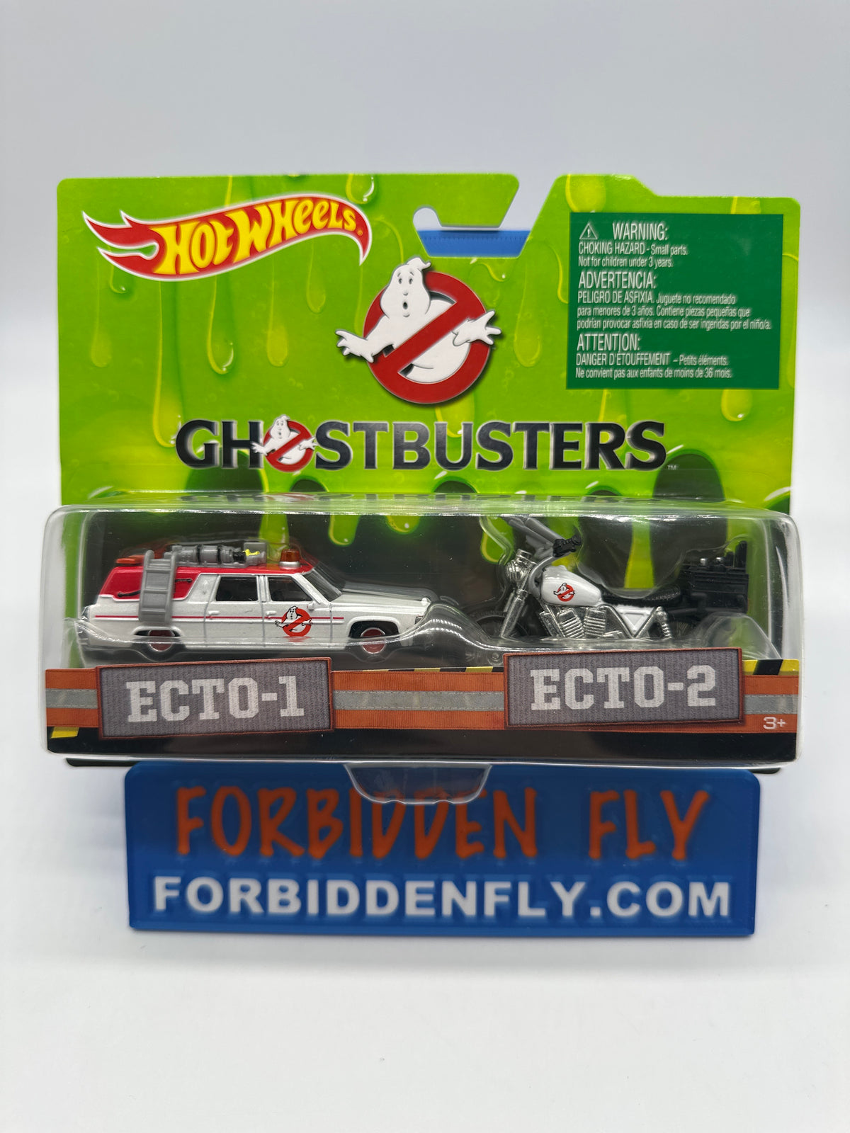 Hot Wheels 2016 Retro Entertainment Premium 2 Pack Single - Ghostbusters Ecto-1 and Ecto-2