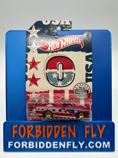 Hot Wheels - 2018 - Stars and Stripes Series - Complete Set of 10