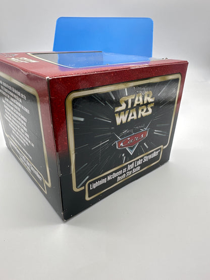 Disney Pixar Cars Movie - Disney Store Parks Exclusive Star Wars Series - Lightning McQueen as Jedi Luke Skywalker (X-Wing) Death Star Battle