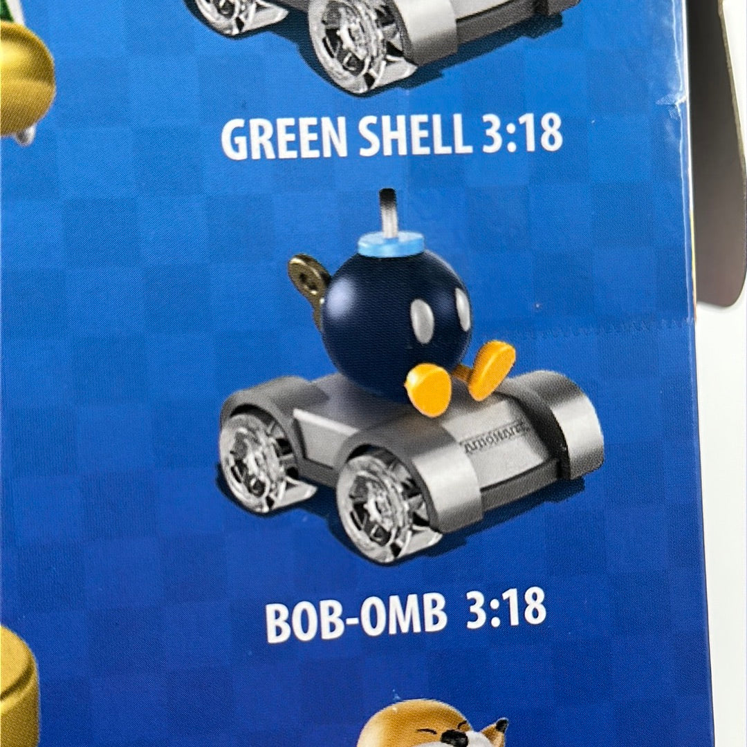 Hot Wheels Mario Kart - 2019 Blind Boxes - Wheeled Figure #4 Bob-Omb