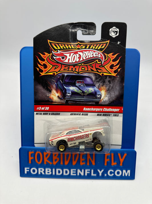 Hot Wheels Vintage Drag Strip Demons Series - #3/30- Ramchargers Challenger