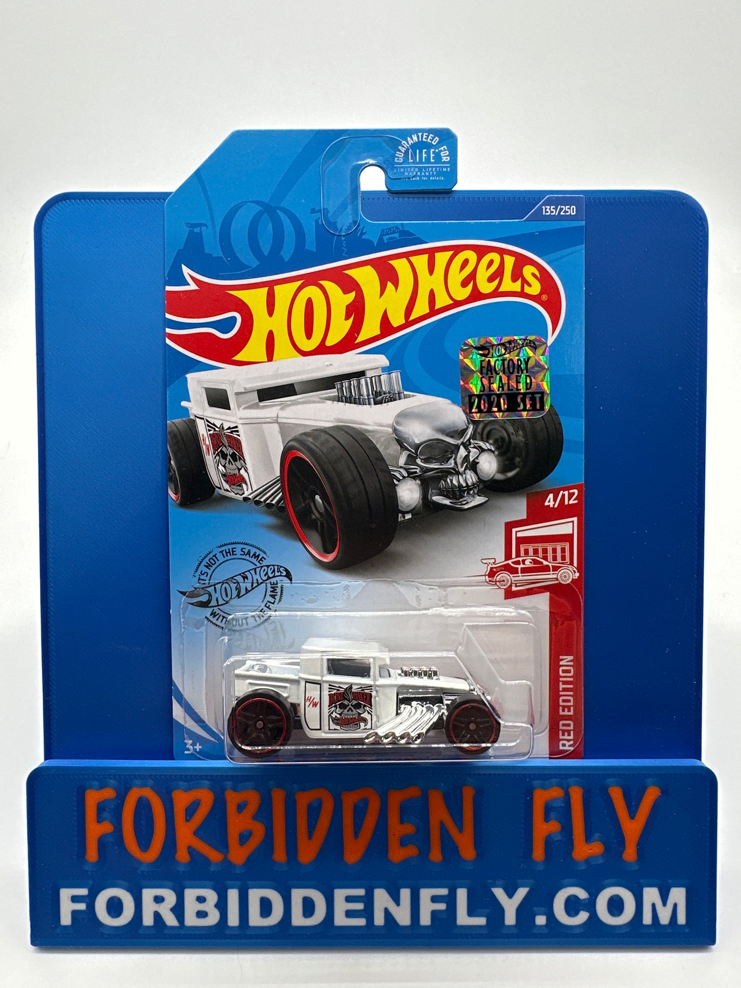 Hot Wheels 2020 Factory Stickered Target Exclusive Red Edition - Bone Shaker