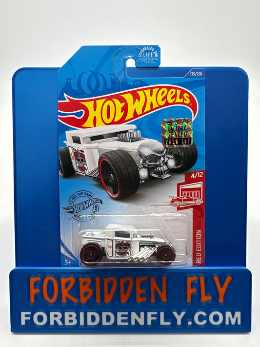 Hot Wheels 2020 Factory Stickered Target Exclusive Red Edition - Bone Shaker
