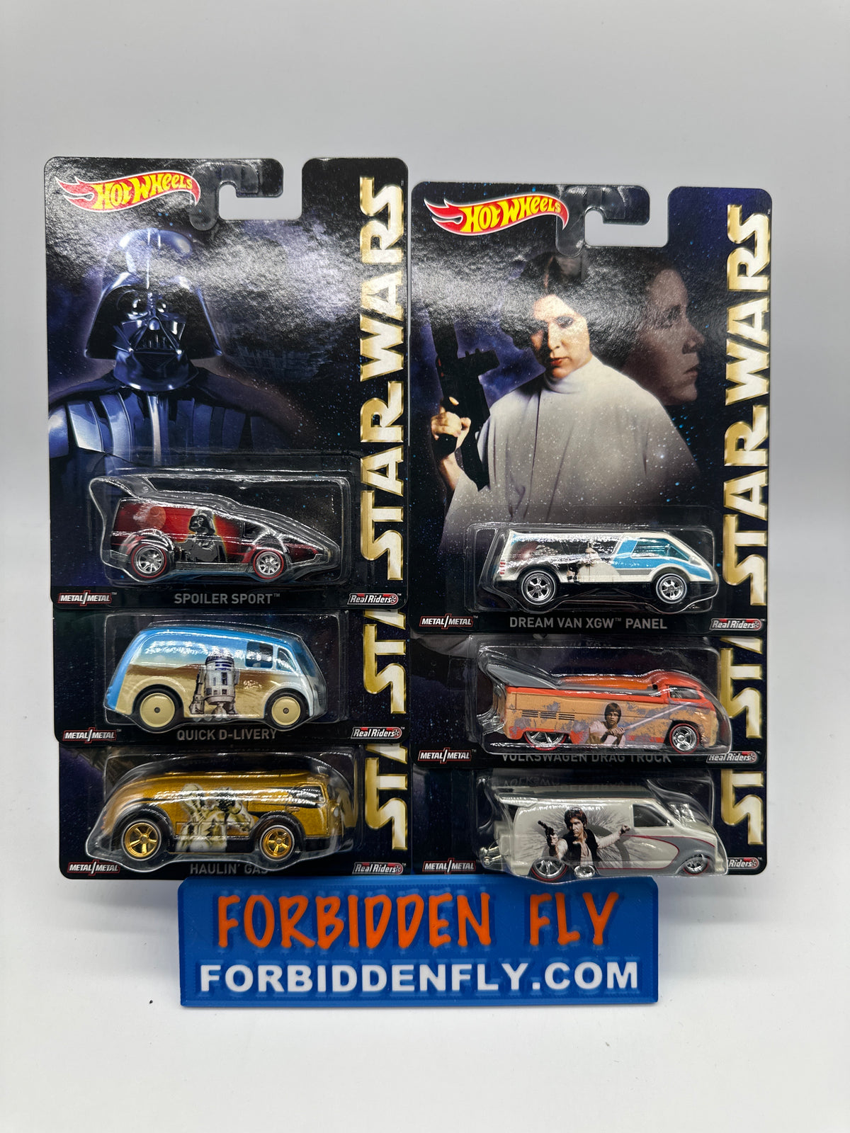 Hot Wheels Premium - Pop Culture 2015 - Star Wars Series - Set of 6