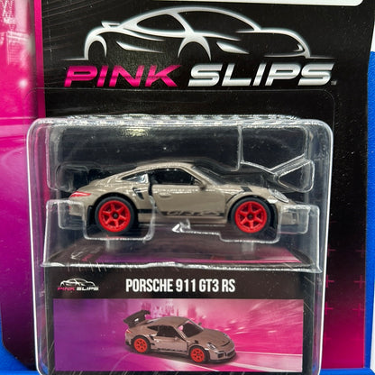 Jada 1:64 Scale - Pink Slips Series - Porsche 911 GT3 RS - Gray