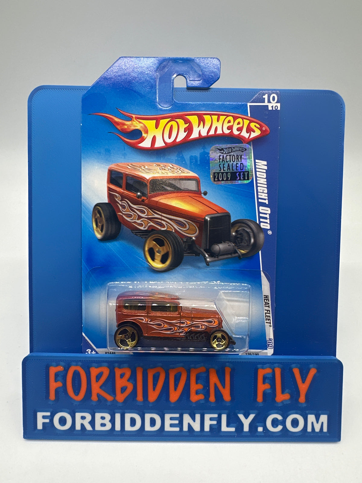 Hot Wheels Mainline - 2009 Factory Stickered - Heat Fleet Series - Midnight Otto - Lot Of 2