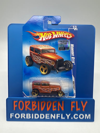 Hot Wheels Mainline - 2009 Factory Stickered - Heat Fleet Series - Midnight Otto - Lot Of 2
