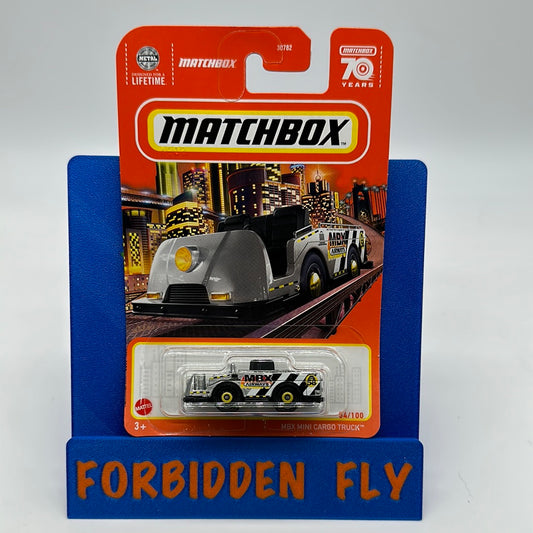 Matchbox - 2023 Mainline - MBX Mini Cargo Truck - Silver - # 54/100