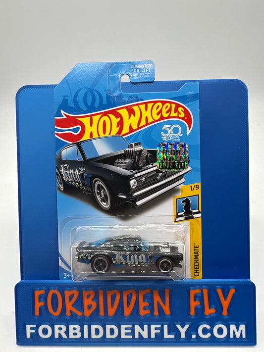 Hot Wheels 2018 Super Treasure Hunt - Factory Stickered - King Cuda