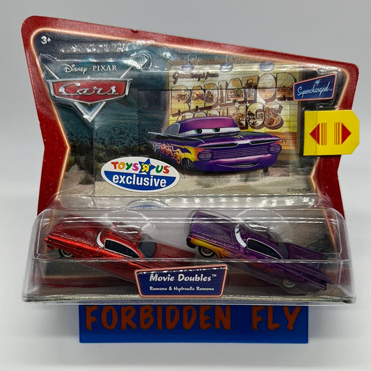 Disney Pixar Cars Movie - Toys R Us Exclsuive Supercharged Series Two Pack - Ramone & Hydraulic Ramone