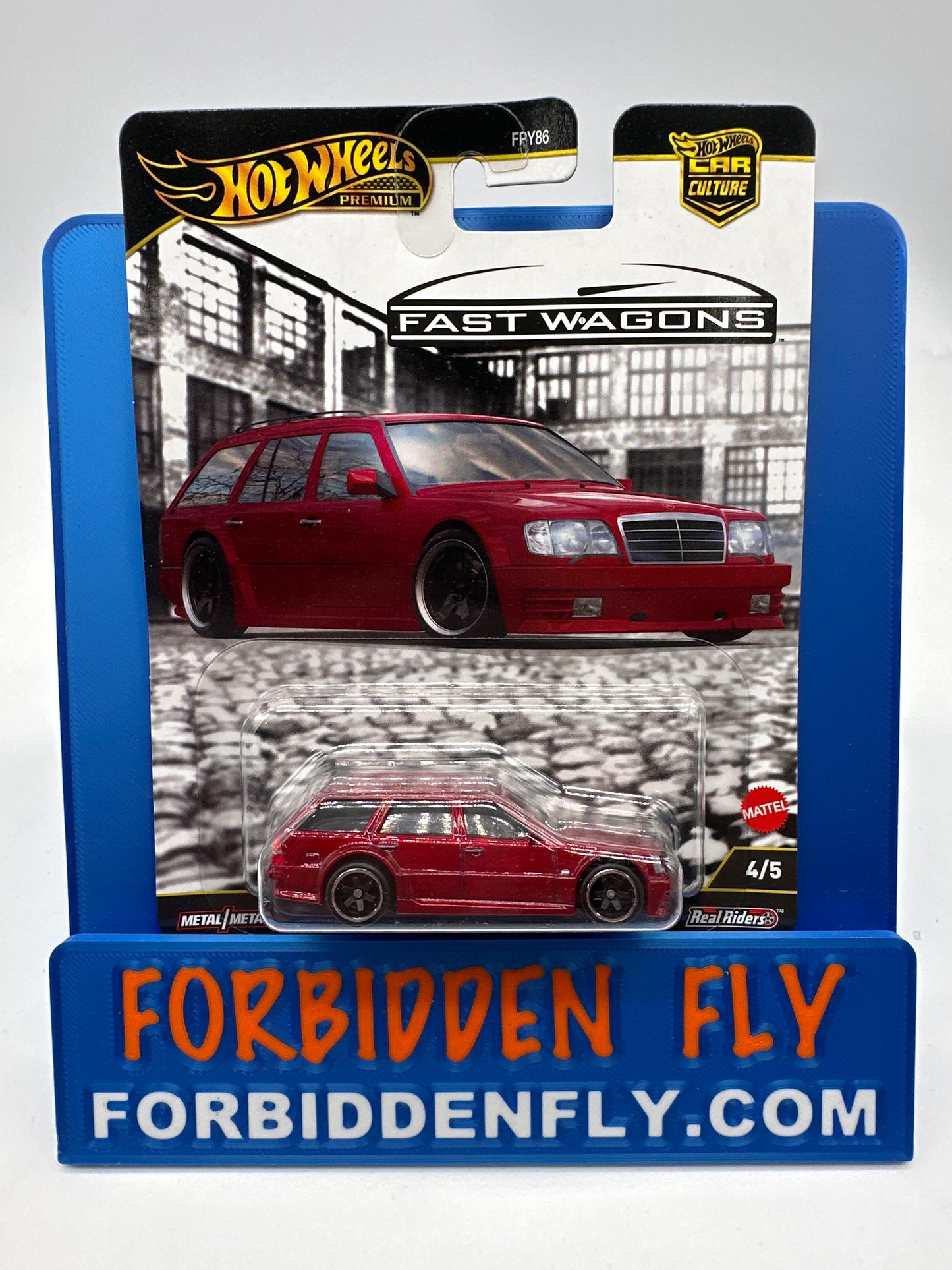 Hot Wheels Car Culture Premium - 2025 Fast Wagons Series - #4/5 - Mercedes-Benz E 36 AMG