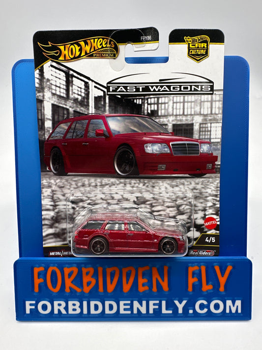 Hot Wheels Car Culture Premium - 2025 Fast Wagons Series - #4/5 - Mercedes-Benz E 36 AMG