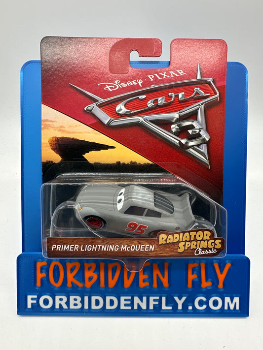 Disney Pixar Cars Movie - Cars 3 Radiator Springs Classic Series - Primer Lightning McQueen