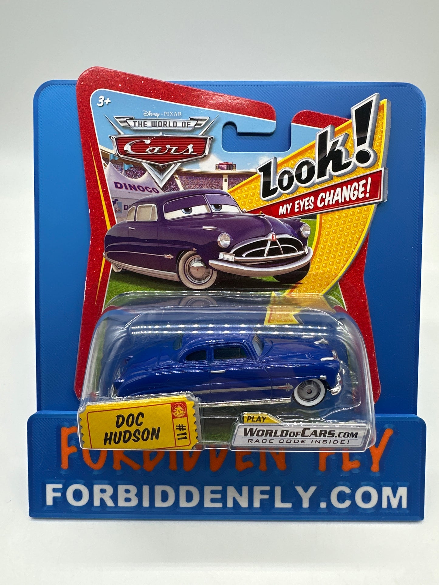 Disney Pixar Cars Movie - World of Cars Series - Eye Changing Doc Hudson