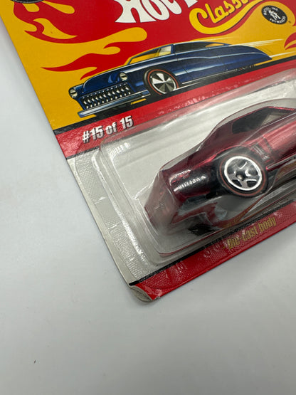 Hot Wheels Classics - Series 4 #15 of 15 - Red ‘69 Camaro w/ Button