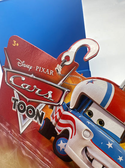 Disney Pixar Cars Movie - Cars Toon Series Mega (Deluxe) Size - Daredevil Lightning McQueen