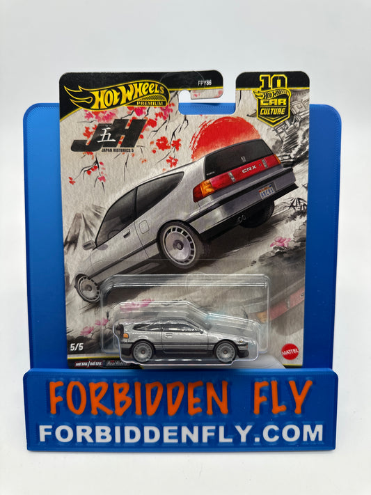 Hot Wheels Car Culture Premium - Japan Historics 5 (JH5) Series Single - #5/5 - ‘88 Honda CRX