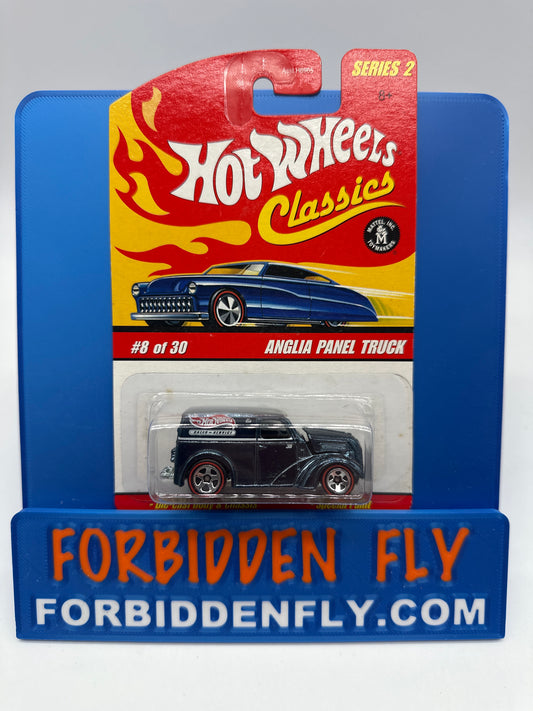 Hot Wheels Classics - Series 2 #8 of 30 - Dark Blue Anglia Panel Truck (RL)