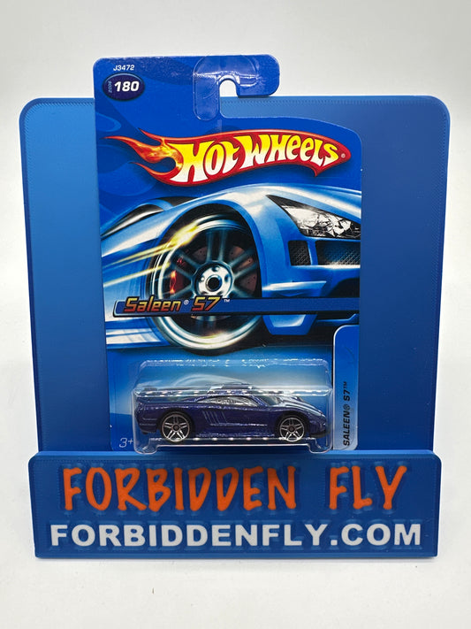 Hot Wheels Mainline - 2006 #180 - Saleen S7 - Blue