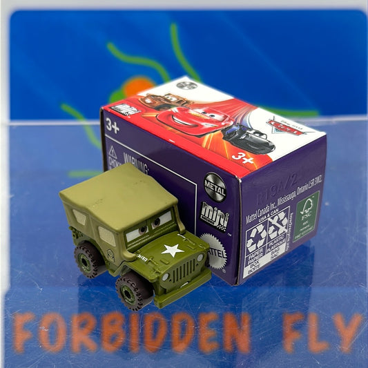 Disney Pixar Cars Movie Metal Mini Racers - 2022 Series 3 #32 - Sarge (unopened)