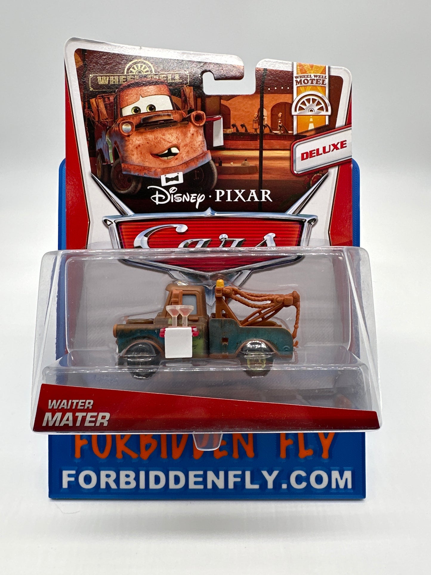 Disney Pixar Cars Movie - Wheel Well Motel Series Deluxe Size - Waiter Mater