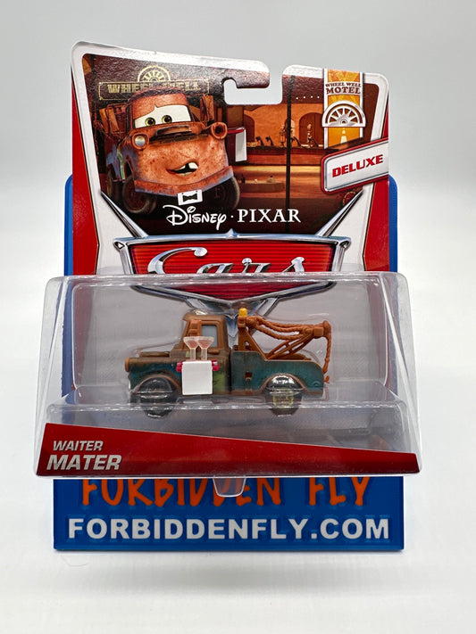 Disney Pixar Cars Movie - Wheel Well Motel Series Deluxe Size - Waiter Mater