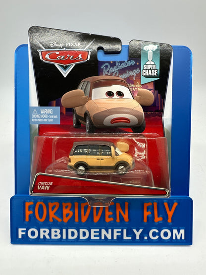 Disney Pixar Cars Movie - Super Chase - Circus Van