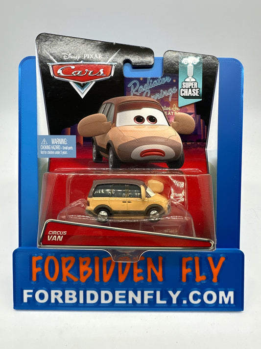 Disney Pixar Cars Movie - Super Chase - Circus Van