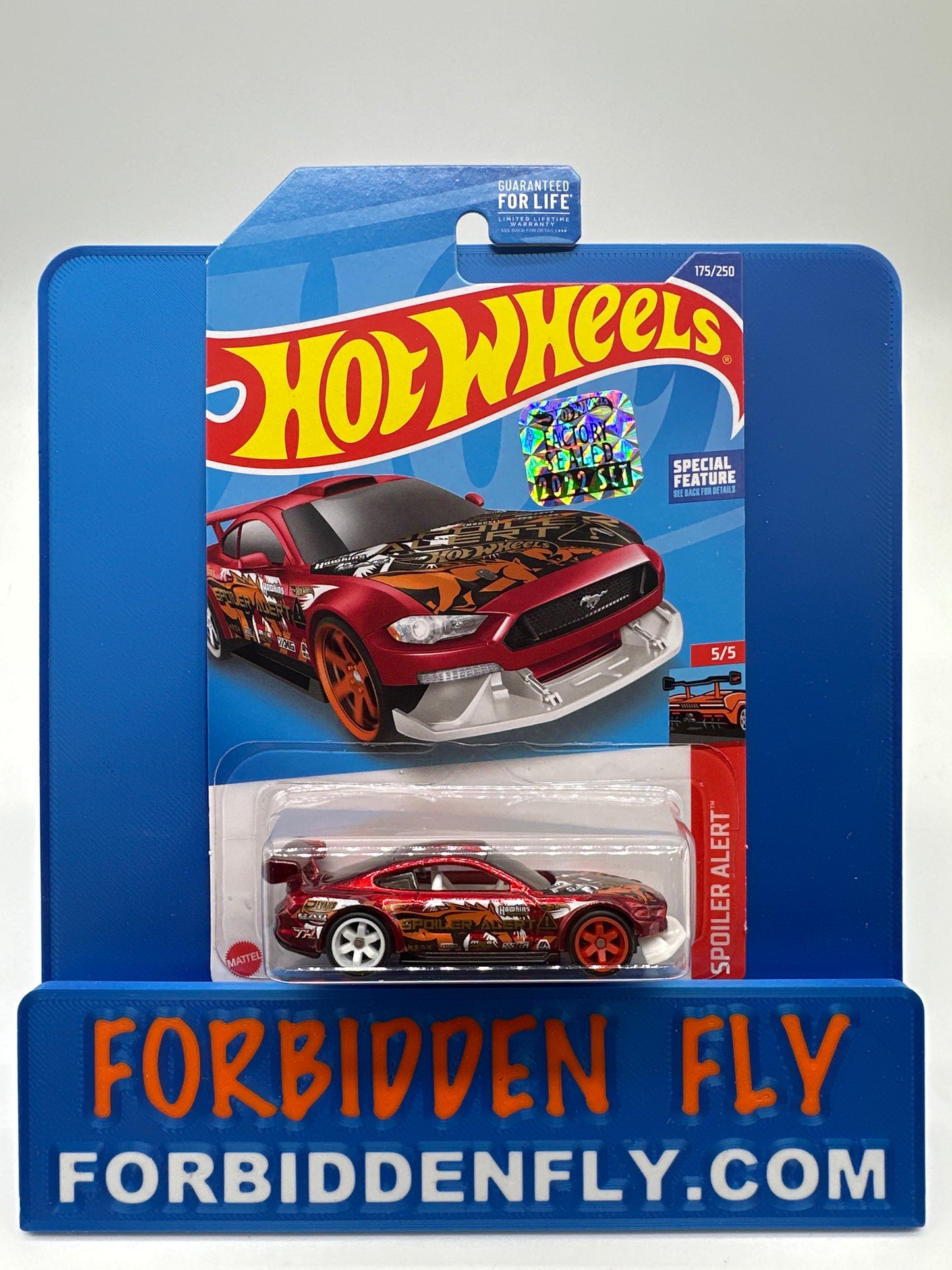 Hot Wheels 2022 Super Treasure Hunt - J Case- Custom ‘18 Ford Mustang GT - Factory Stickered