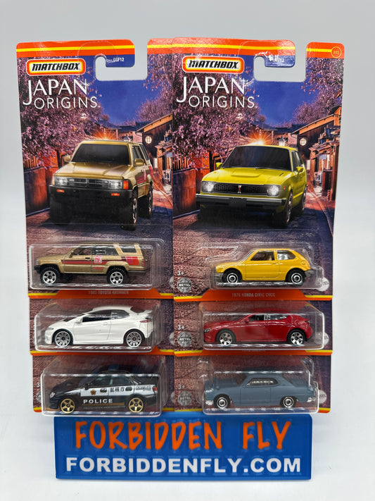 Matchbox Mainline - Japan Origins Series - Mix A - Set Of 6