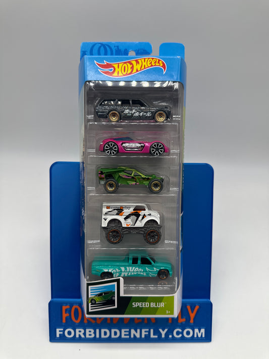 Hot Wheels 5 Pack - 2019 Speed Blur