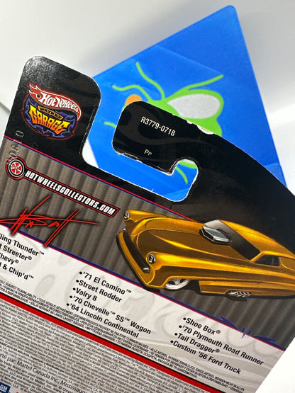 Hot Wheels Premium - Wayne’s Garage Series #23/39 - Black & Red Street Rodder