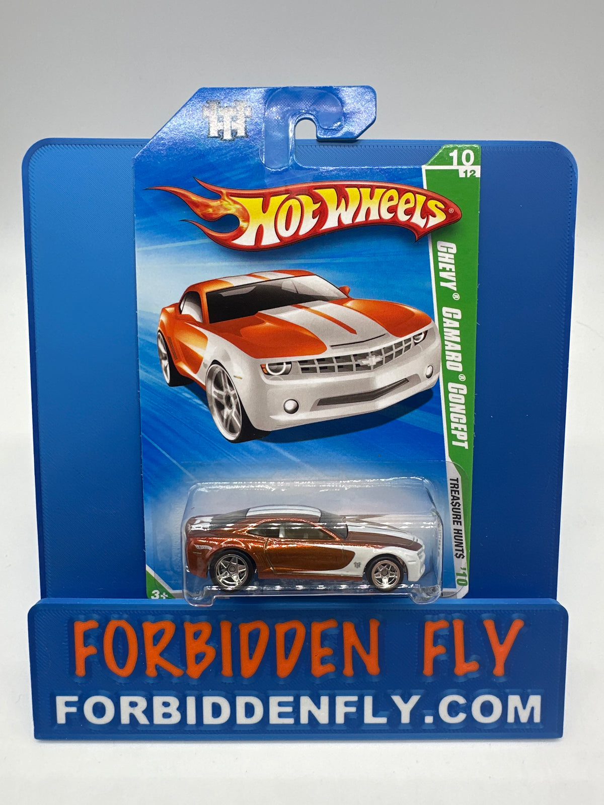Hot Wheels Super Treasure Hunt - 2010 F Case - Chevy Camaro Concept