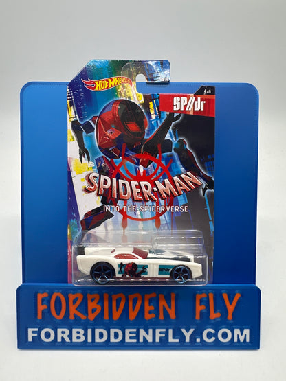 Hot Wheels - 2018 Wal Mart Exclusive Marvel Spider-Man Into The Universe Series - Complete Set of 6