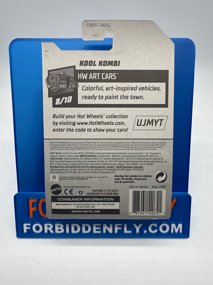 Hot Wheels Regular Treasure Hunt - Factory Stickered 2018 J Case - Kool Kombi